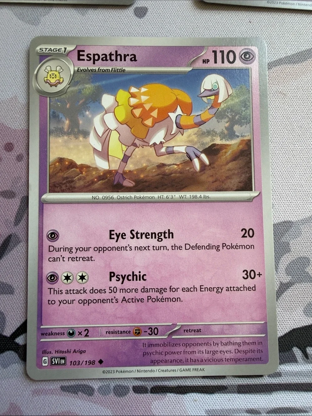 Flittle & Espathra Collection Lot | 7 Pokémon Cards | ✨5/$25✨